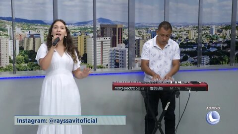 6ª Feira Musical: Cantora Rayssa Vitória na Sexta com música do Balanço Geral.