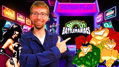 Toads Wearing Sunglasses - Let's Play Battletoads in Battlemaniacs
