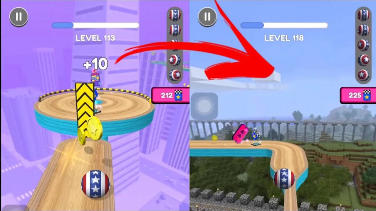 GOING BALLS 236 || Speed RUN || 68 + ONE