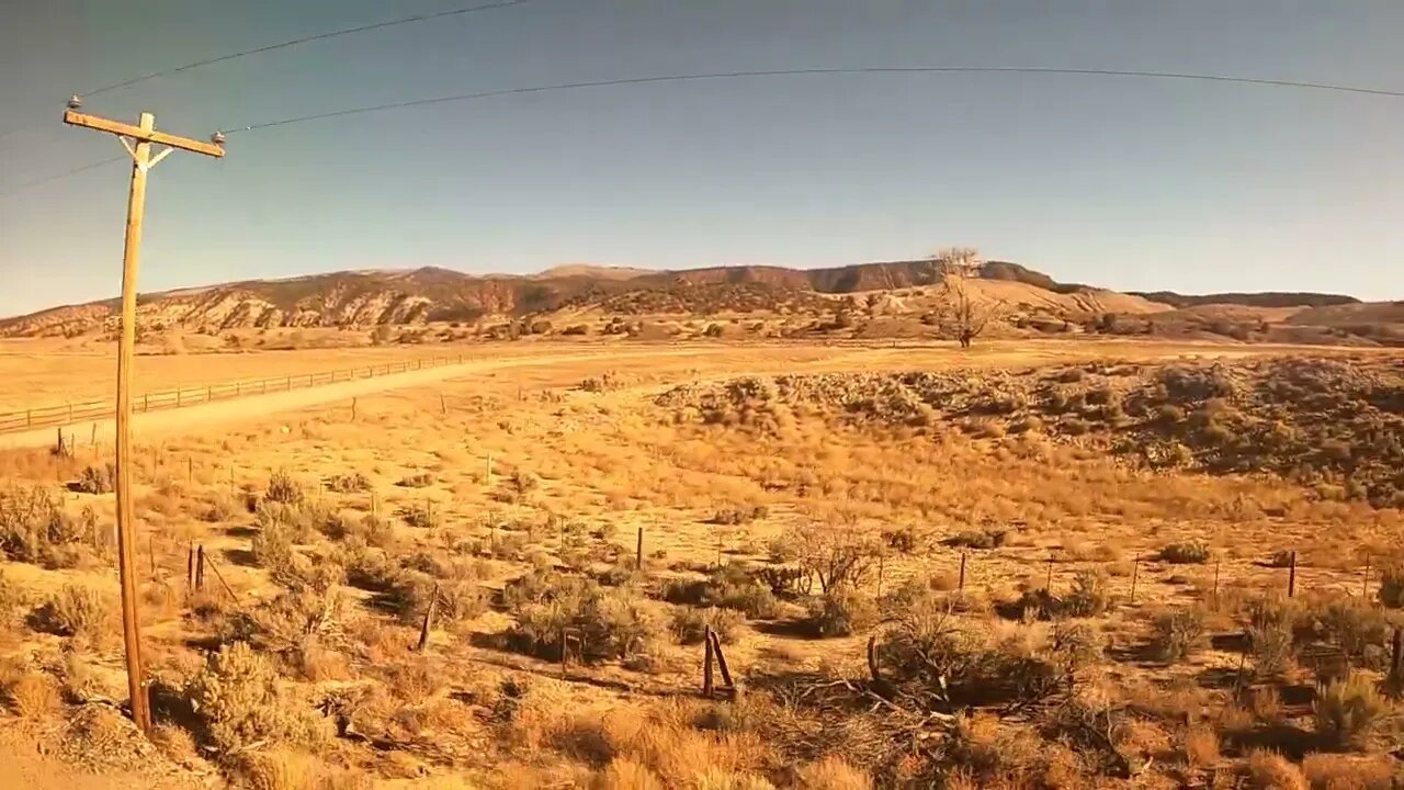 Autumn train travel in Colorado