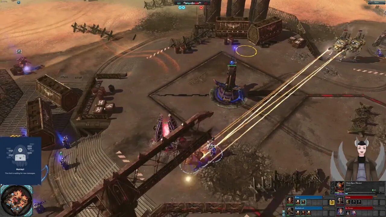 B'orn, Deathshroud vs Gloom, Dr. Cactus || Dawn of War 2: Elite Mod