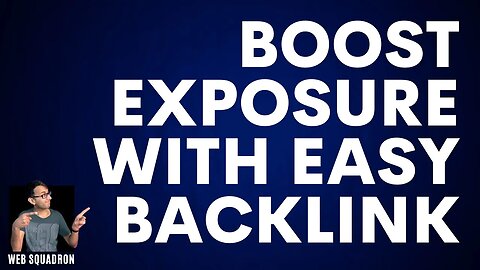 Boost SEO with Easy Backlink - Web Design Agencies - Freelancers
