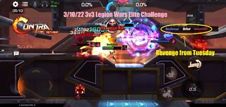Contra Returns: 3/6/22-3/12/22 Legion Wars - 3v3 Elite Challenge