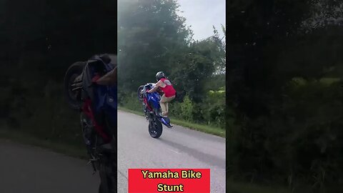 Bike Stunts #yamaha #viral #stunt