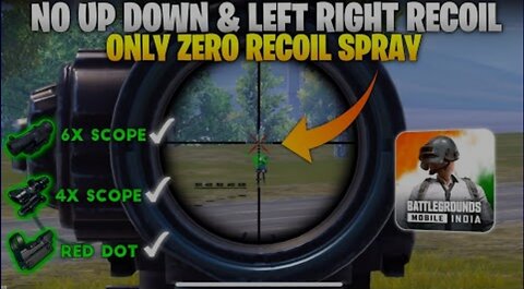 How to Control HORIZONTAL AND VERTICAL RECOIL#pubgmobile #bgmi #jonathangaming #trending