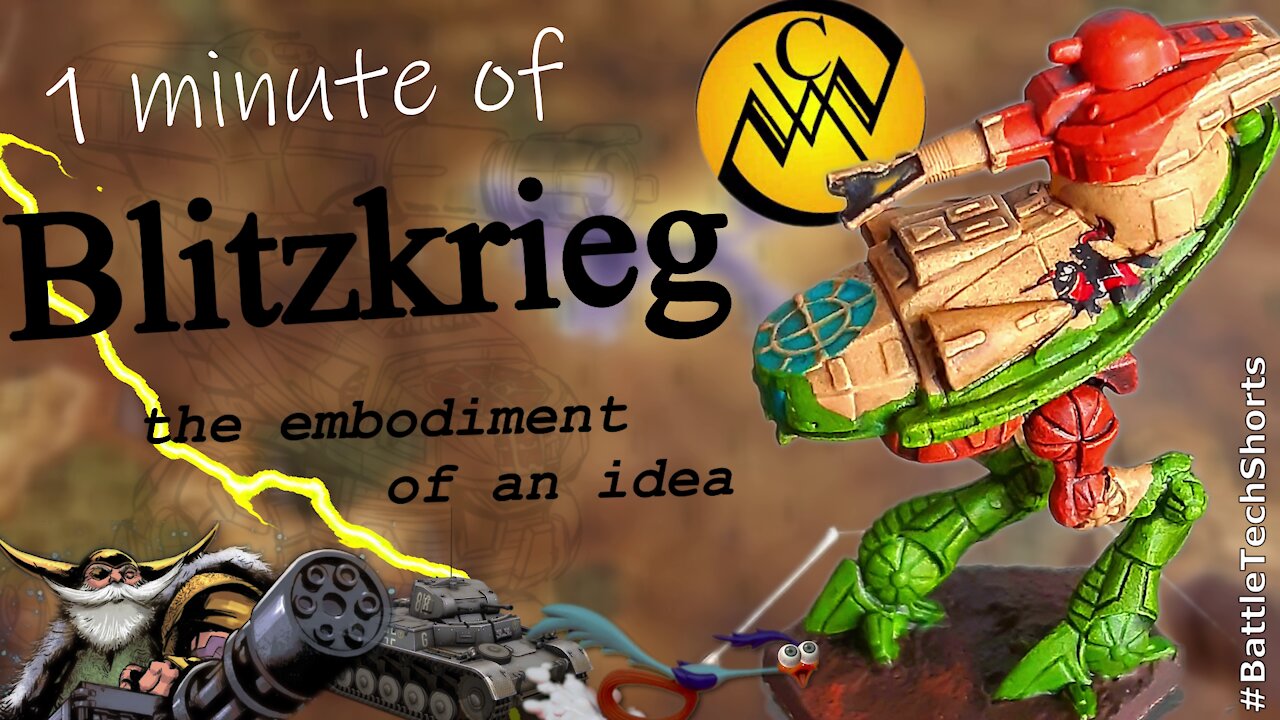 BATTLETECH #Shorts - Blitzkrieg, the embodiment of an idea