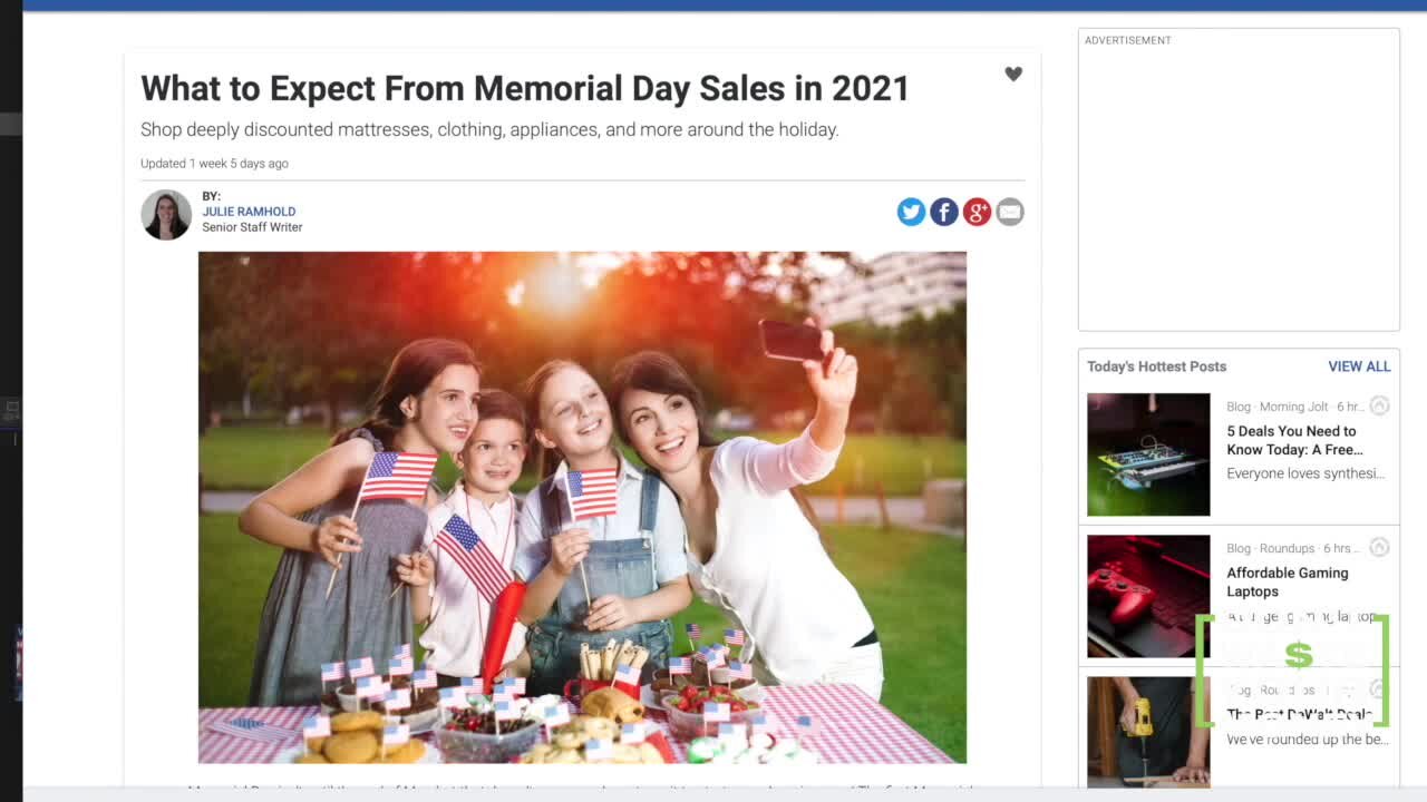 What to buy at Memorial Day sales