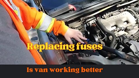 Showing the fuses I replaced in both fuse boxes