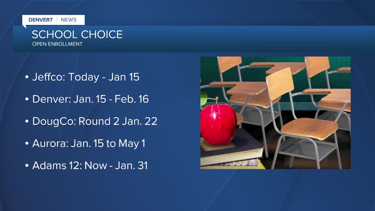 Open enrollment: Jeffco opens School Choice today