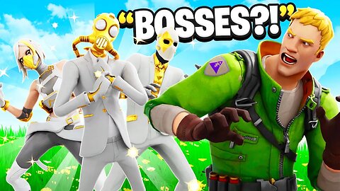 I Pretended To Be NEW Season 3 Bosses - Fortnite
