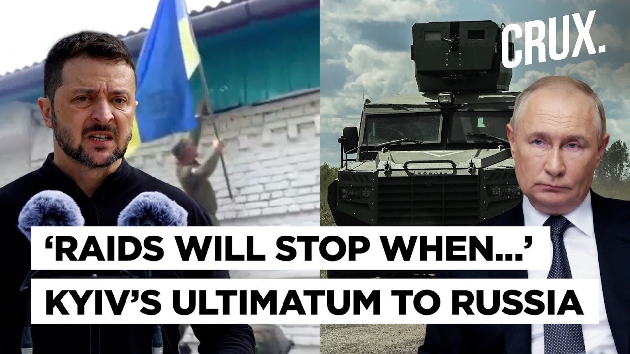 Ukraine "Controls 40 sq km" In Kursk, Says "Just Peace" Will Stop Raids, Russia "Repels" New Attacks