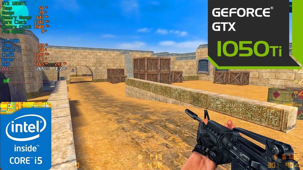 Counter-Strike: Condition Zero - i5-4460, GeForce GTX 1050 Ti & 720p