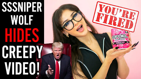 SSSniperwolf PRIVATES old YouTube video of her being a CREEP!! Now she's been DROPPED by GFuel?!