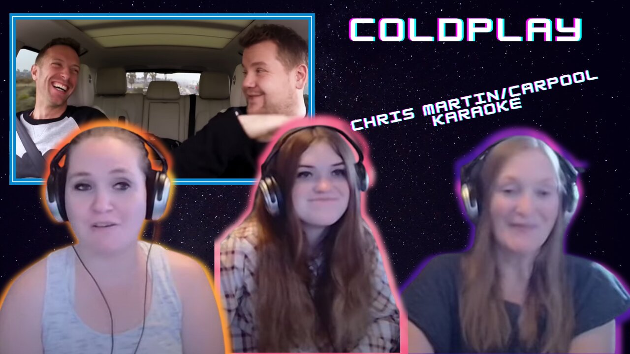 Coldplay | Chris Martin | Carpool Karaoke | 3 Generation Reaction