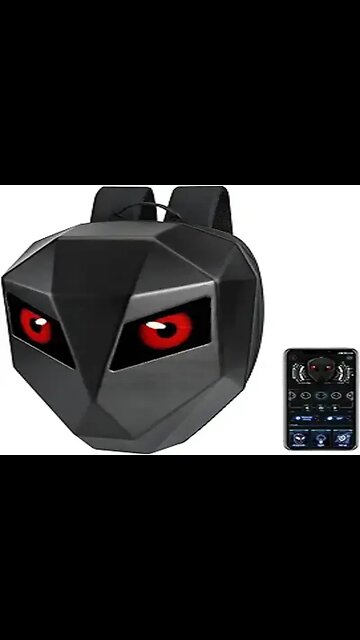 Motorcycle Backpack for Men, LED Backpack