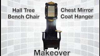 THREE COAT HANGER MAKEOVER| FURNITURE RESTORATION