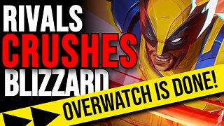 OVERWATCH IS DONE! MARVEL RIVALS CRUSHES BLIZZARD'S PRIDE AND JOY! LOWEST PLAYER COUNT EVER!