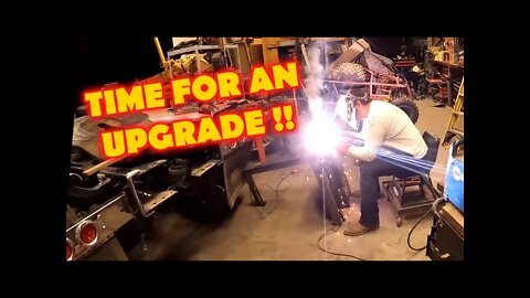 Pro Welder Helps A Rookie Build A 50 TON Trailer Hitch Plate On My Peterbilt