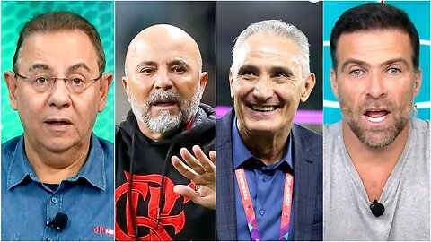 "Se o Tite PODE SUBSTITUIR o Sampaoli no Flamengo? Cara, a INFORMAÇÃO é que..." VEJA DEBATE!