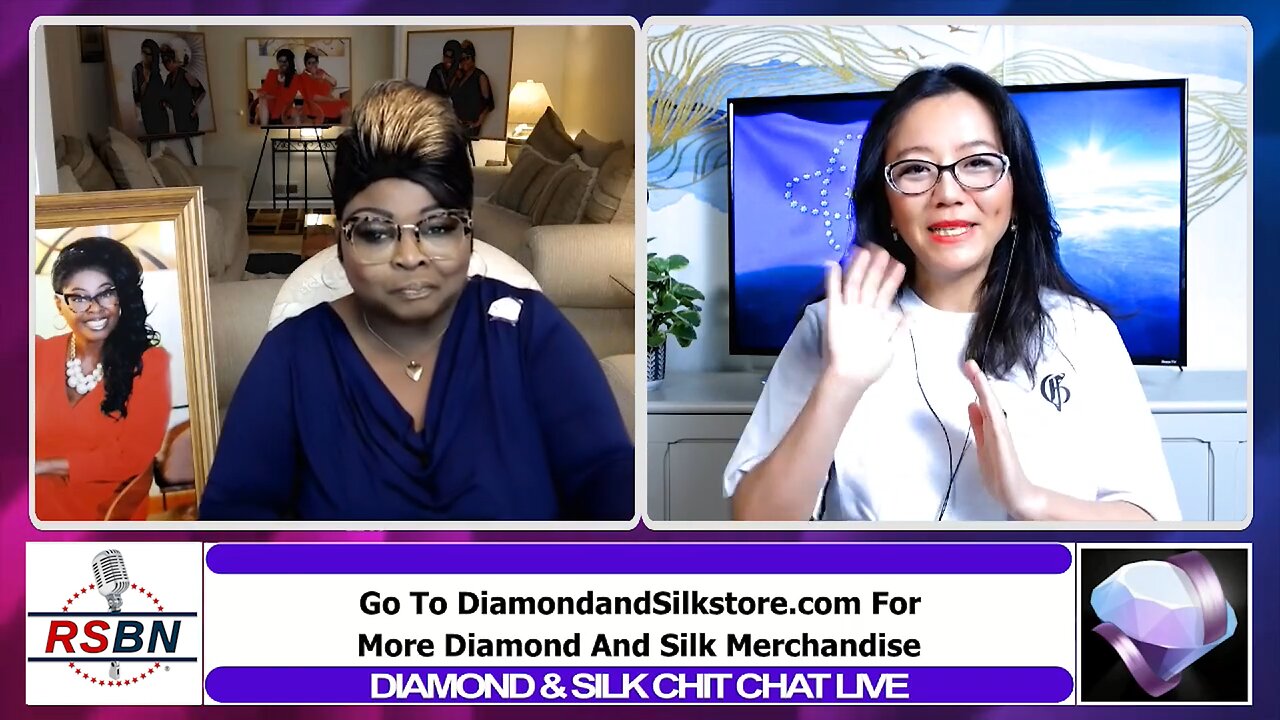 Diamond and Silk Chit Chat Live | Ava Chen is Back to Pick Up Where We Left Off - 8/1/23