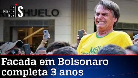 Presidente celebra vida em aniversário de 3 anos da facada em Juiz de Fora (MG)