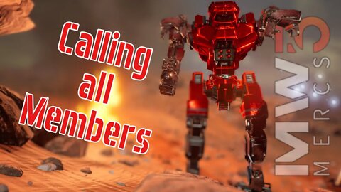 Calling all Members! - Salvaged Mechs Only! ep7 / MechWarrior 5 with YAML