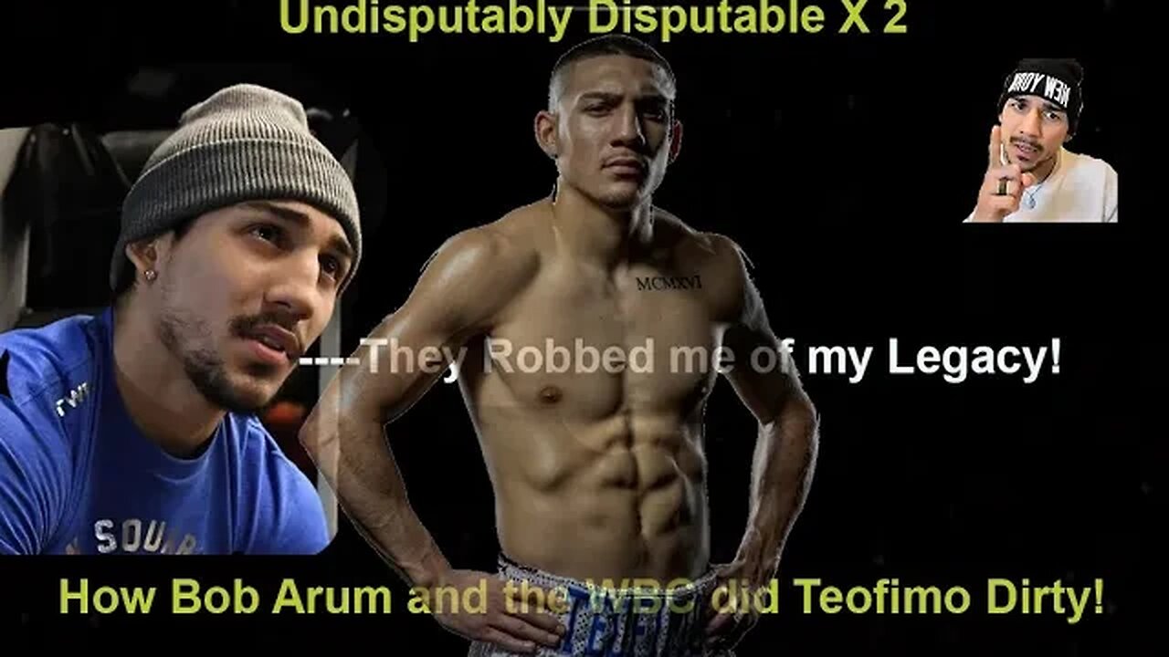 How the WBC, Bob Arum and Vasily Lomachenko Robbed Teofimo Lopez Jr of his Spot in Boxing History!