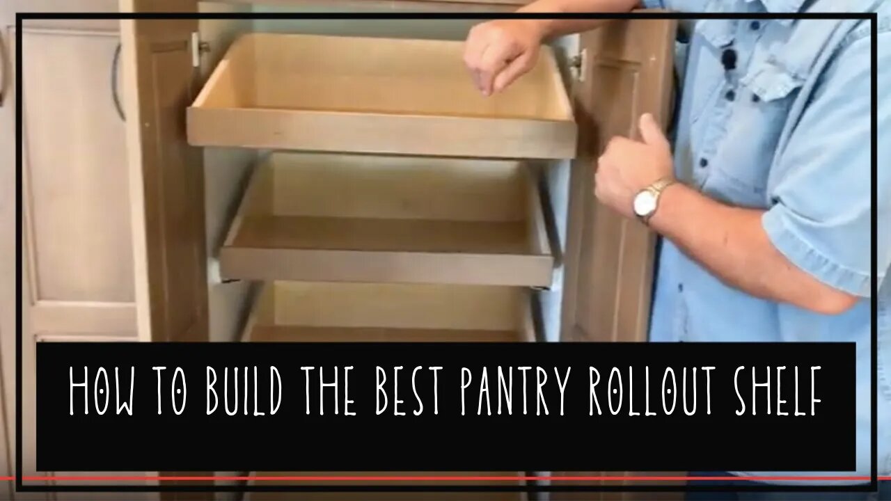 Rollout Shelf For Pantry