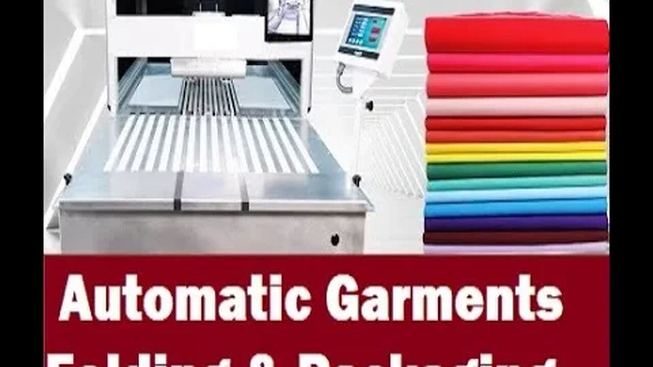 অটোমেটিক গার্মেন্টস ফোল্ডিং।। How do you auto Folding & Packaging your Product in Garments Industry