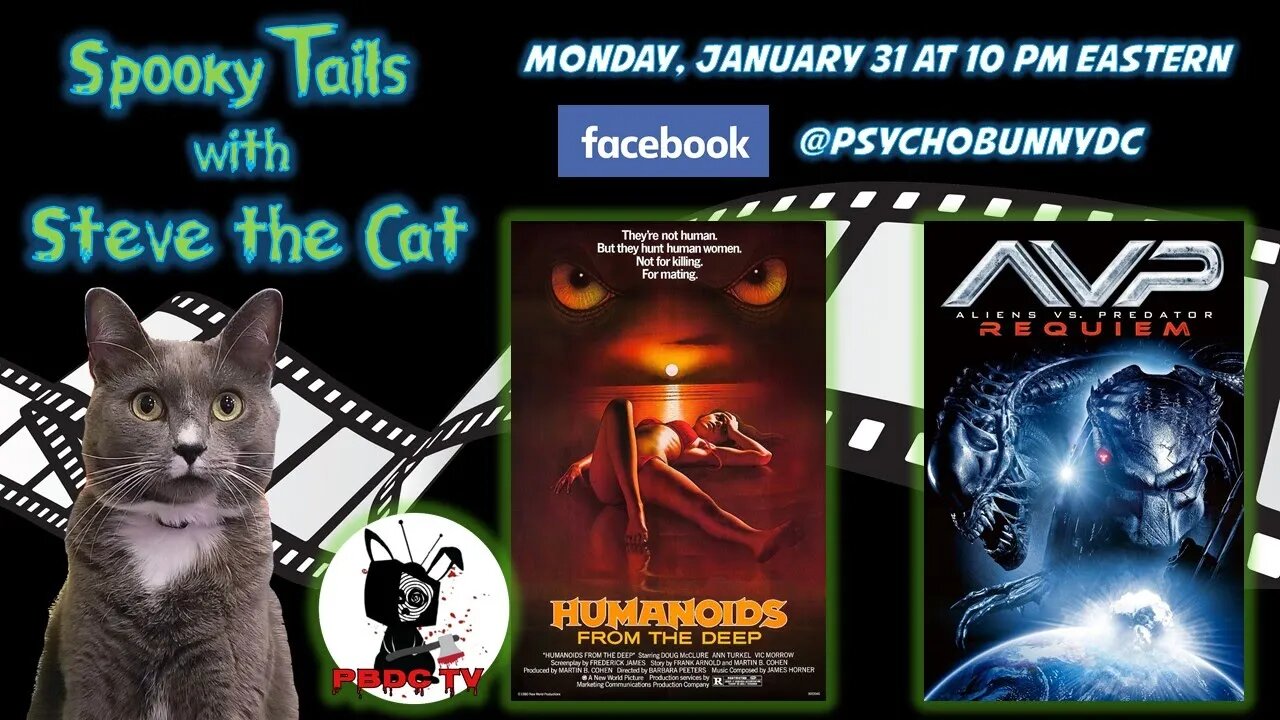 [Humanoids from the Deep]: Steve the Cat Reviews some Cinematic [Guilty Pleasures]