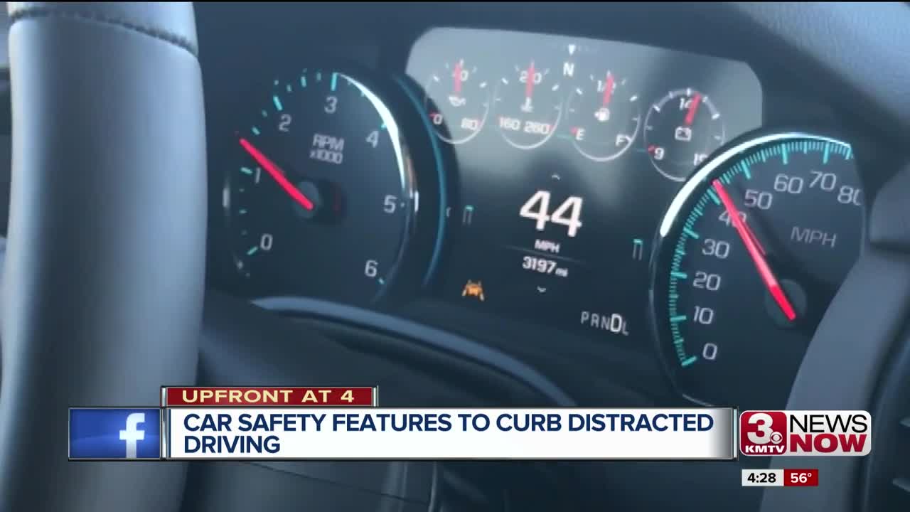 Car safety features to curb distracted driving