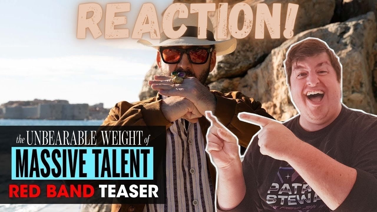 The Unbearable Weight of Massive Talent - Official Teaser Trailer Reaction!