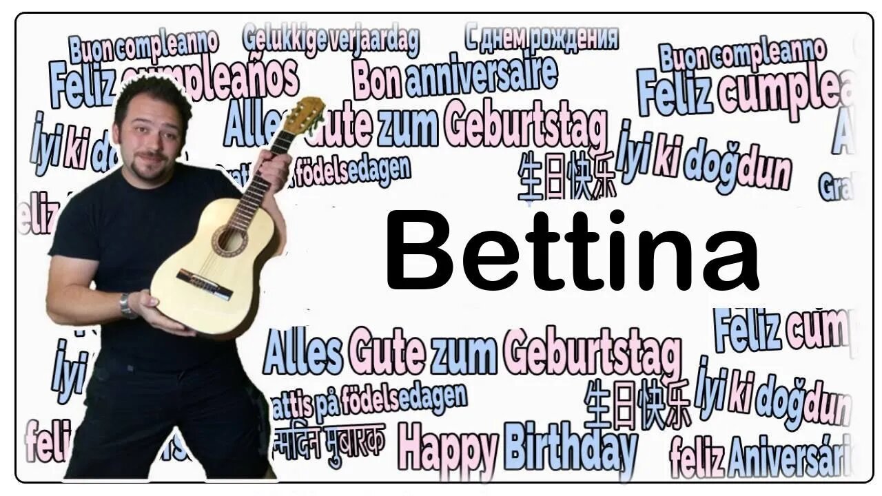 Happy Birthday Bettina - Happy Birthday to You Bettina #shorts