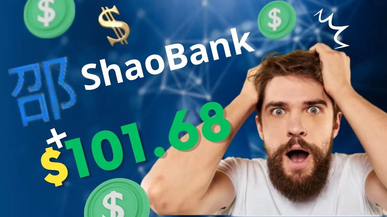 SHAO BANK: SAQUEI $101.68 E ME PAGOU NA EXCHANGE BYBIT MUITO RÁPIDO