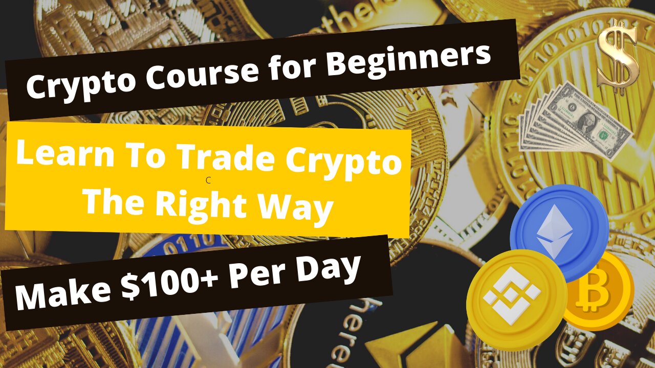 Simple Crypto Trading Method To Make $100+ A Day Trading Crypto As A Beginner