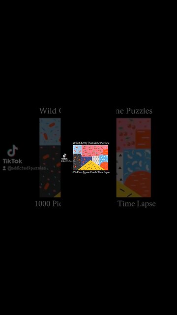 I finally sorted! Wild Cherry by Sunshine Puzzles #puzzle #cherry #shorts #satisfying #timelapse