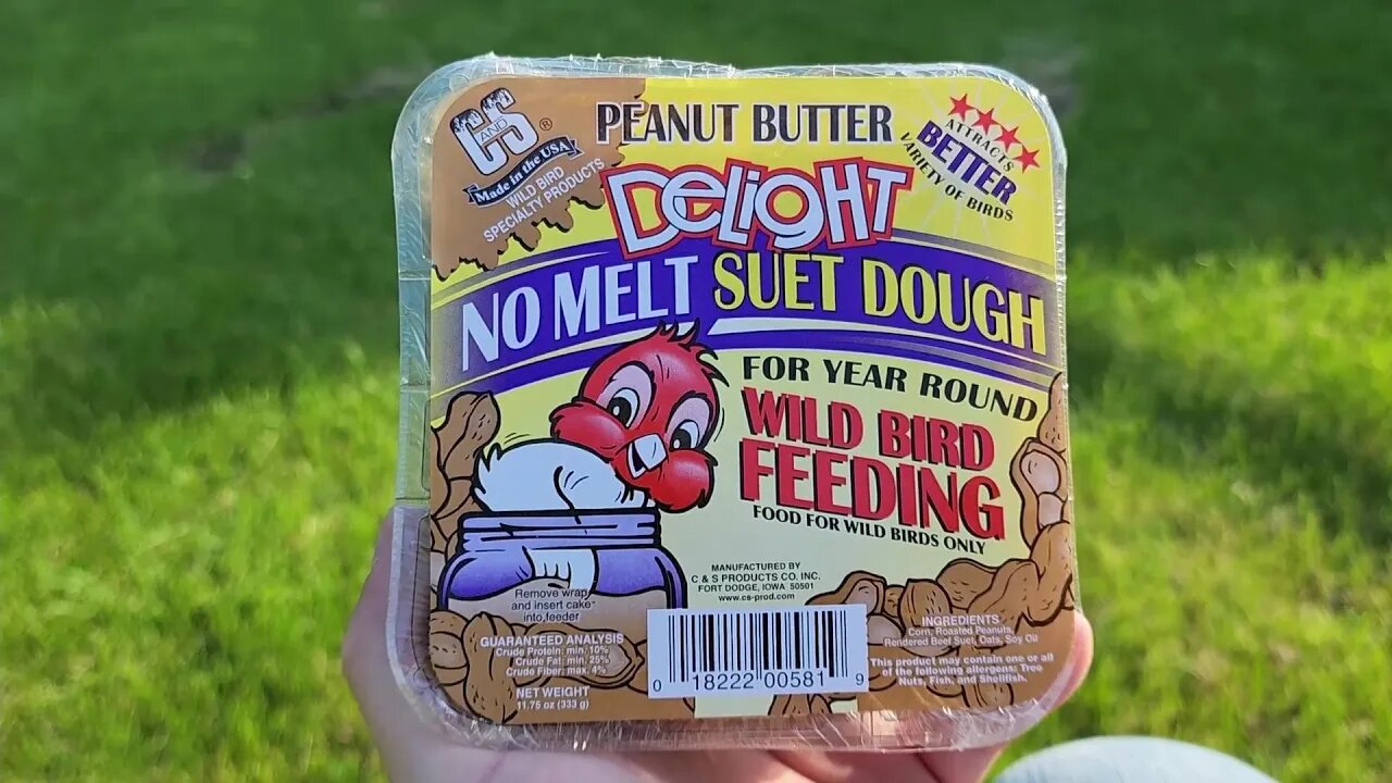 Do Birds Like C And S Peanut Butter Delight Suet?