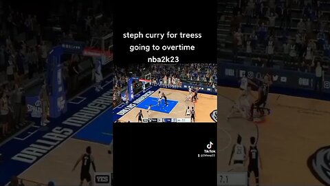 #stephcurry FOR TRESS going to overtime NBA2K23