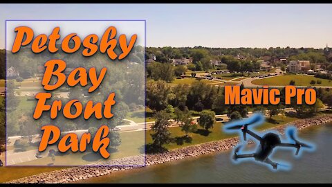 Petoskey Bay Front Park and Marina with Mavic Pro