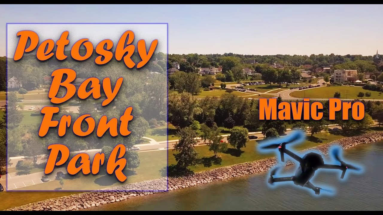 Petoskey Bay Front Park and Marina with Mavic Pro