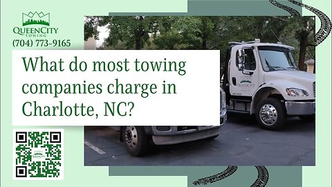 What Do Most Towing Companies Charge in Charlotte?