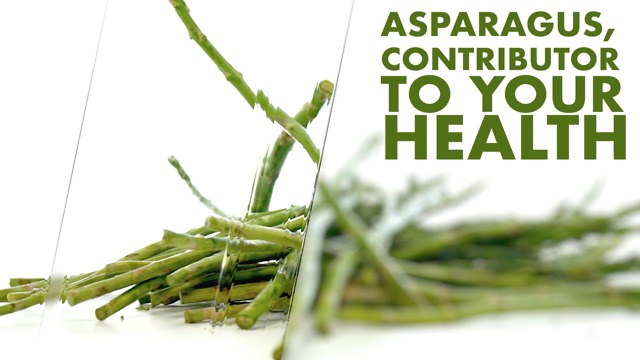 Asparagus, contributor to your health.