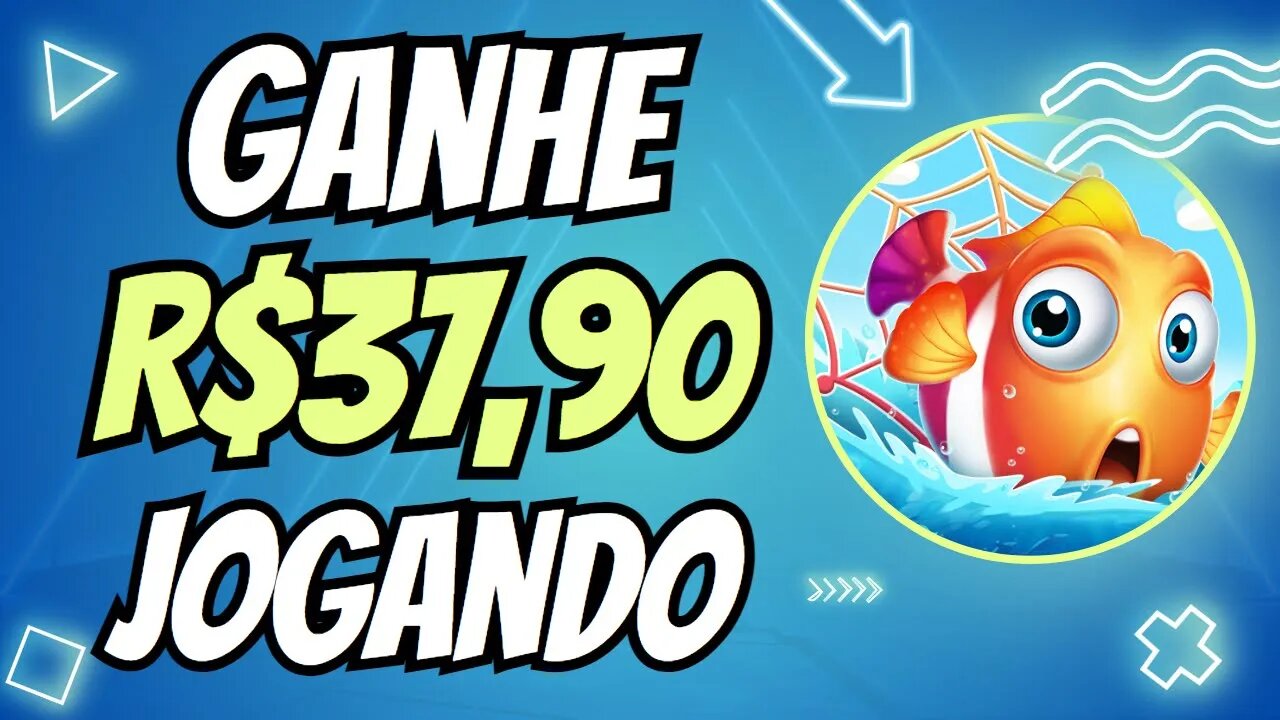 GANHE R$37,90 e SAQUE via PIX com ESSE APP de JOGO que GANHA DINHEIRO DE VERDADE em 2023