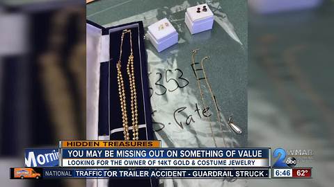 Are you missing 14kt gold and costume jewelry?