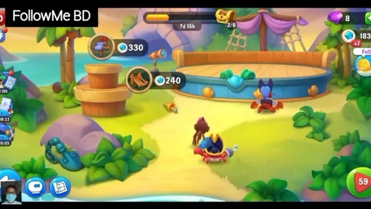 New Session FishDom Gameplay || Level up from 11 || FollowMe Bd