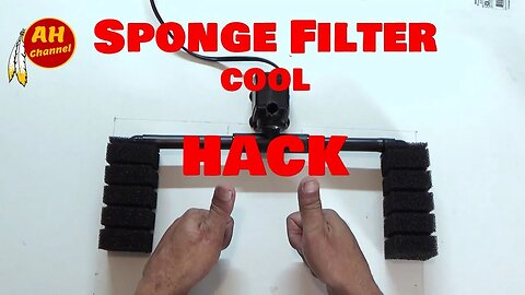 How To DIY - Sponge Filter Super Cool Hack