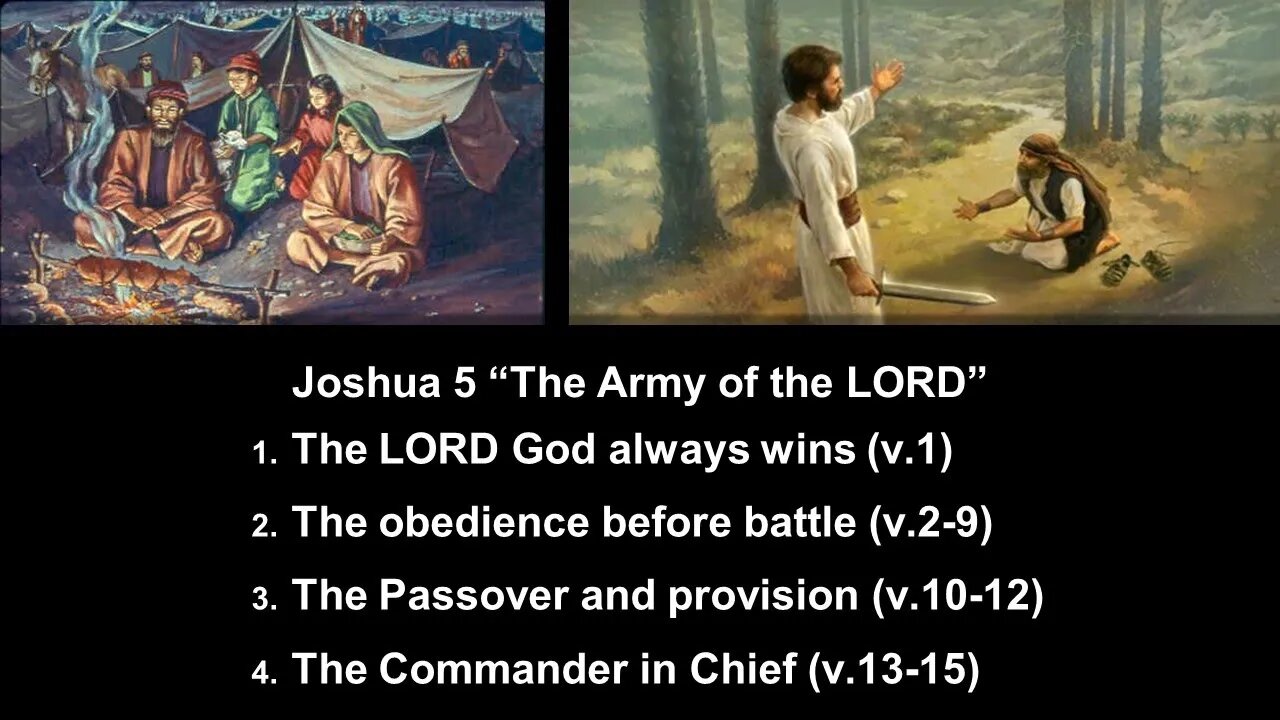 Joshua 5 “The Army of the LORD” - Calvary Chapel Fergus Falls