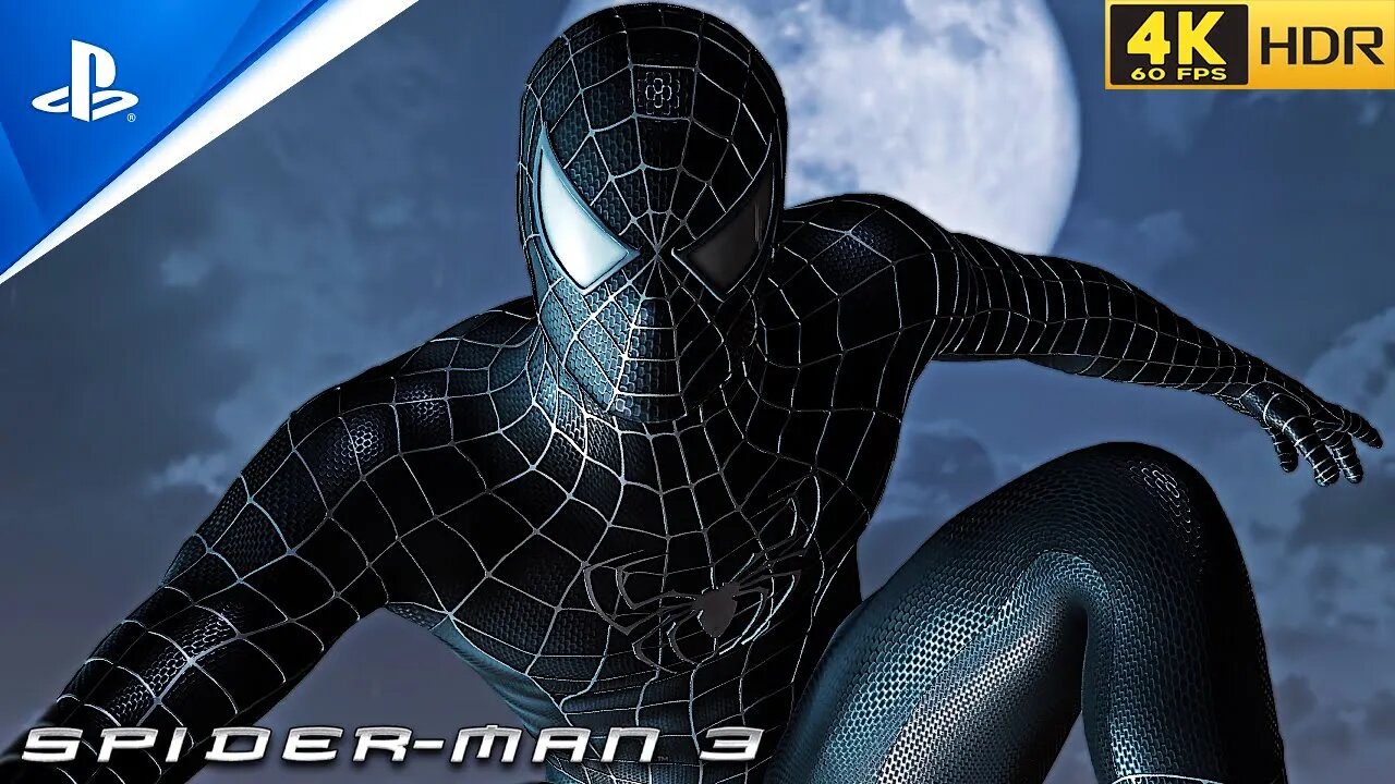 *NEW* Photoreal Raimi Symbiote 2007 Spider-Man 3 Black Suit - Marvel's Spider-Man PC MODS