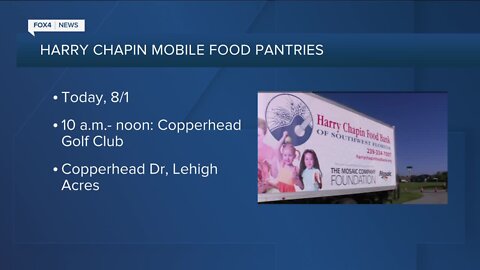 Mobile food pantry happening Saturday morning