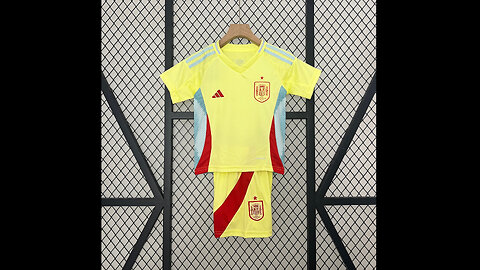 👉🏻⚽️2024 Spain Away Kid Kits